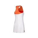 Dámske šaty Diadora L. DRESS ICON optical white/ orange/ red XS Silueta regular