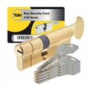 ДВЕРНАЯ ВСТАВКА YALE 50G/30 MOS С РУЧКОЙ, ОДОБРЕННОЙ 6D