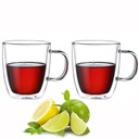 ТЕРМАЛЬНЫЕ СТАКАНЫ КОФЕЙНЫЕ КРУЖКИ ЧАЙНЫЙ НАБОР ЛАТТЕ 2 ​​шт.