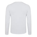 Lonsdale Pánske tričko s dlhým rukávom biele, Veľkosť L Veľkosť L