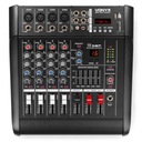 Vonyx AM5A 5-канальный мощный микшер DSP BT USB MP3