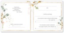 Свадебные приглашения на свадьбу ГОТОВЫЕ с конвертом ФГ09