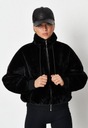 KURTKA CZARNA MISSGUIDED DLA NISKICH 34 P0/TX12*