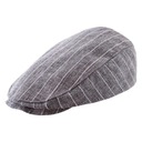 Vintage detská čiapka Peaky Grey Stripe S Nastaviteľná Druh ostatný