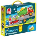 Игра на липучках Транспорт Машинки Развивающие для детей