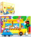 Пазл PUZZLE 24 детали Школьный автобус
