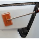 BROSSE VERS USUWANIA MGLY AVEC AVANT VITRES VOITURES TÉLESCOPIQUE VERS NETTOYAGE KURZU 32-50 CM NOIREphoto 8