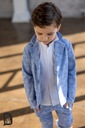 Oblek pre chlapca s bavlnou 152 158 Prevažujúcy vzor kostka