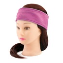 РОЗОВАЯ МАХРОВАЯ ПОВЯЗКА НА ГОЛОВУ № 9.