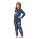 Detské pohodlné pyžamo s potlačou joggers nohavice Doctor Nap Druh pyžamá