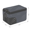 Компрессорный холодильник Yolco KX30 Carbon с Bluetooth