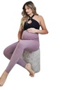 LEGGINSY GETRY CIĄŻOWE BAWEŁNIANE Z PANELEM 2XL