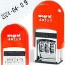 ШТАМП ДАТА ШТАМП WAGRAF ДАТА ЦИФРА ДАТА ГОД МЕСЯЦ ДЕНЬ КРАСНЫЙ