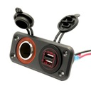 12V MARINE USB OUTLET PANEL GNIAZDA, GNIAZDO, 