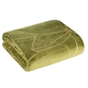 Одеяло ELEGANT PLED LILI 150x200 GREEN FLOWER LEAVES