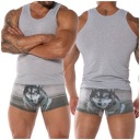 ФУТБОЛКА МУЖСКАЯ БЕЗРУКАВОВ, ХЛОПОК, L