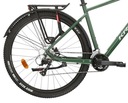 Kross Hexagon 4.0 EQ kolesá 29&quot; zelený lesk 2024 Hmotnosť (s balením) 17 kg