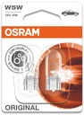 OSRAM ORIGINAL W5W ПАРКОВОЧНАЯ ГАЛОГЕННАЯ ЛАМПОЧКА 12 В 5 Вт W2.1x9.5D