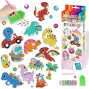 НАКЛЕЙКИ АЛМАЗНАЯ МОЗАИКА НАКЛЕЙКИ ДИНОЗАВРЫ