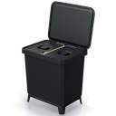 КОНТЕЙНЕРЫ ДЛЯ СЕГРЕГАЦИИ 2x10л, АНТРАЦИТ