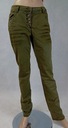 Zelené nohavice na gombíky vrecká Cecil 27/32 Značka Cecil
