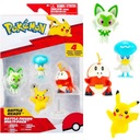 POKEMON Zestaw 4 Figurek Pikachu Quaxly Fuecoco Sprigatito