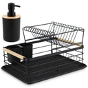 БОЛЬШОЙ ДРЕНАЖ ДЛЯ СУШКИ ПОСУДЫ, ПОДДОН + ДОЗАТОР ЖИДКОСТИ