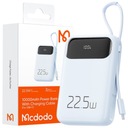 MCDODO POWERBANK 10000MAH Z WYŚWIETLACZEM USB USB-C 22,5W + KABEL LIGHTNING Waga produktu 240 g