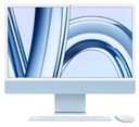 iMac 24 palce: M3 8/10, 8GB, 256GB SSD - Modrá Hĺbka produktu 14.7 cm