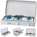 KUCHENKA GAZOWA 3 PALNIKI PRZENOŚNA BIAŁA