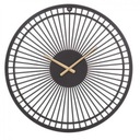 Металлические настенные часы Atmosphera, черные, 60 см