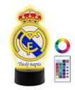 3D-светодиодный ночник с именем Real Madrid