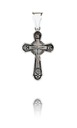 Серебро 925 пробы Православный Крест 1,42 г 3,5 см K26