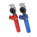2PCS GLAD HANDS КОМПЛЕКТ ЧЕРВОНИЙ I СИНІЙ ANODOWANY АЛЮМІНІЄВИЙ ДОВГА 8I  (17828043008) фото min 7