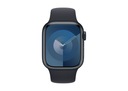 Черные умные часы Apple Watch Series 9 с GPS и сотовой связью, 41 мм