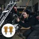 4 STUFF ZLOTYCH SZPUL LEVERAGE ACCESSORIES MOTORCYCLE Z LATWA WIRING  photo 12