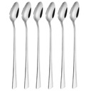 ДЛИННЫЕ КОКТЕЙЛЬНЫЕ ЛОЖКИ ДЛЯ ЛАТТЕ 6шт KINGHOFF