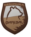 Нашивки боевого духа Baribal, коричневые нашивки