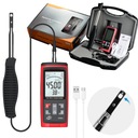 АНЕМОМЕТР ТЕПЛОВОЙ АНЕМОМЕТР ВЕТРОМЕТР ИЗМЕРЕНИЕ ТЕМПЕРАТУРЫ ПРОГРАММНОЕ ОБЕСПЕЧЕНИЕ ДЛЯ ЖК-дисплея