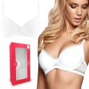 HENDERSON KASSIDY, бюстгальтер пуш-ап, БЕЛЫЙ, 85C