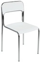 Белый пластиковый стул CORTINA WHITE Nowy Styl