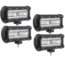 КОМПЛЕКТ 4x МОЩНАЯ РАБОЧАЯ ЛАМПА 120 Вт 40 светодиодных светодиодных прожекторов ГАЛОГЕННЫЕ 12 В 24 В