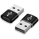 Переходник-переходник с USB Type C на разъем USB REVERSE Type C/USB Черный
