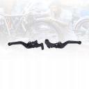 1 PAIRING MOTORCYCLE SHORT LEVERAGE BRAKES I SPRZEGA STOP ALUMINUM K9  photo 9