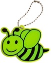 БРЕЛОК СВЕТООТРАЖАЮЩИЙ КУЛОН НА ЦЕПИ СВЕТООБРАЗИТЕЛЬНЫЙ КУЛОН «ПЧЕЛА»