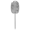 ТЕРМОМЕТР ДЛЯ СТЕЙКА 55 - 90°C НЕРЖАВЕЮЩАЯ СТАЛЬ