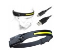МОЩНЫЙ СВЕТОДИОДНЫЙ ФОНАРЬ COB ФОНАРЬ ВОДОНЕПРОНИЦАЕМЫЙ USB-АККУМУЛЯТОР