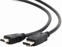 Gembird DisplayPort — кабель HDMI, 3 м, черный