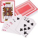 КОЛОДА ИГРОВАЛЬНЫХ КАРТ ПОКЕРА 54, С ПЛАСТИКОВЫМ ПОКРЫТИЕМ