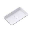 РАКОВИНА VELDMAN WHITE CONGLOMERAT, ПРЕВРАТЕННАЯ В СТОЛЕШНИЦУ ENZO